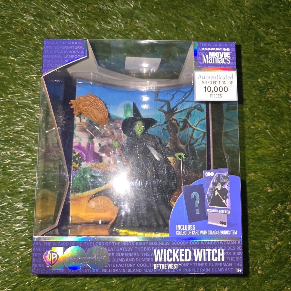 Wicked Witch of the West Action Figure with Broom
